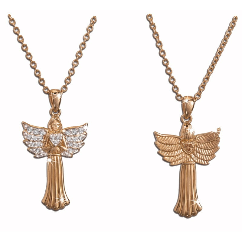 Pendentif en diamant Mon Ange Gardien