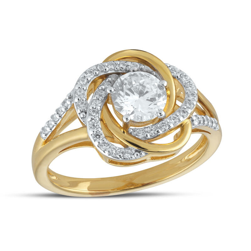 Bague nœud d'amour