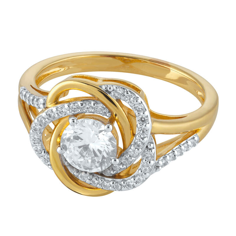 Bague nœud d'amour